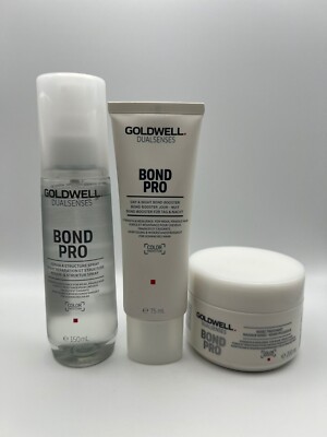 Goldwell Dualsenses Bond Pro Repair Spray, Day&Night Booster& 60SecTreatment Set