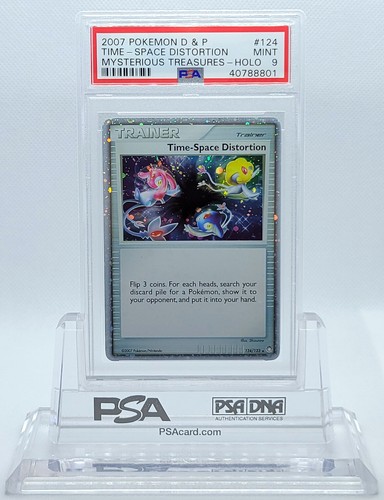 POKEMON MYSTERIOUS TREASURES TIME SPACE DISTORTION #124 PSA 9 MINT #40788801 - Picture 2 of 3