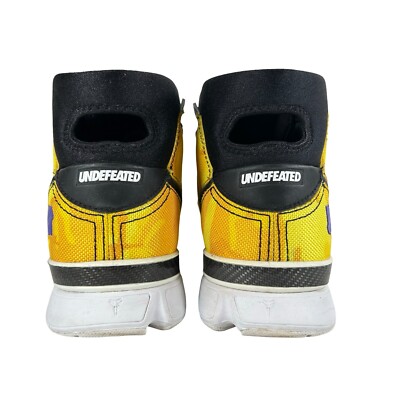 Undefeated x Nike Zoom Kobe 1 Protro Yellow Camo La Brea - Size
