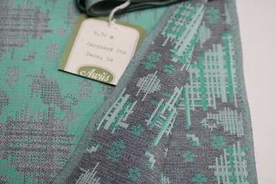 Stoff Retro Vintage 60er-Jahre Restcoupon 1,35 m, Ladenauflösung