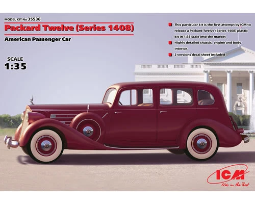 Packard Twelve (Series 1408) American Passenger Car 1:35 ICM35536 - icm modellis - Immagine 2 di 2