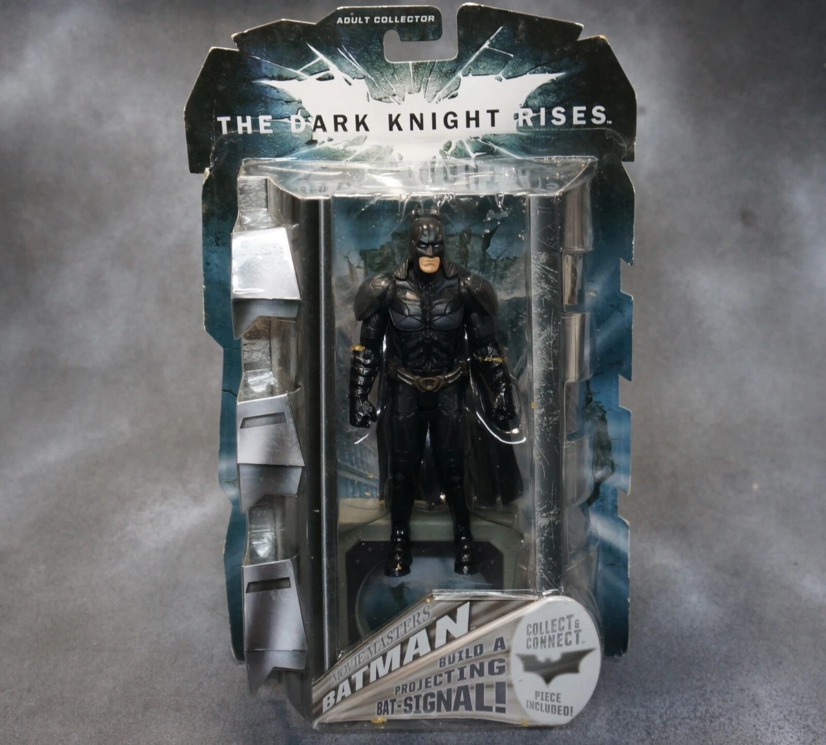 DC Batman Dark Knight Rises Movie Masters w Collect Connect Bat