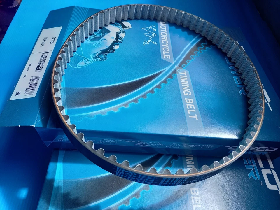 Coppia cinghie distribuzione ducati monster SS ST2 Cagiva moto 900 907 944 - Immagine 2 di 4