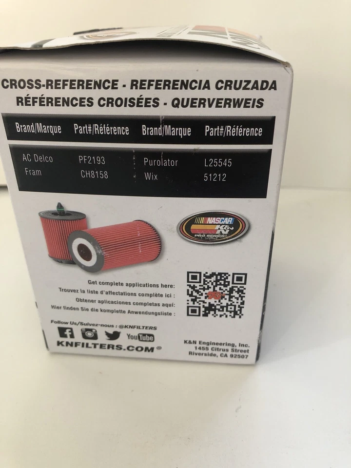 Filtro de aceite de motor K&N PS-7005 Foto 3 de 3