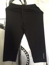 Women New Balance Athletic Black Yoga GYM Running Pants Capri Leggings Small S