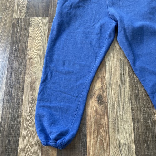 Russell Sweatpants size Youth XL Blue -Made In USA- W31 L24 Light Stains - Picture 7 of 9