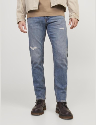 JACK & JONES Jjimike Jjoriginal SBD 552 Jeans, Blu Denim, 31 W/32 L Uomo31W / 32 - Imagen 3 de 4