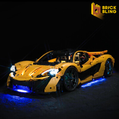 BrickBling LED Licht Kit für LEGO Technic  McLaren P1  42172 DIY (Standard)