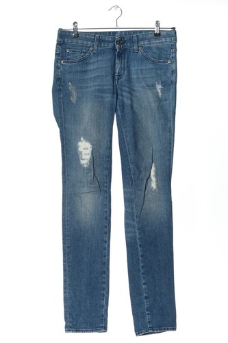 7 FOR ALL MANKIND Vaquero rectos Mujeres Talla EU 36 azul look Street-Style - Imagen 3 de 5
