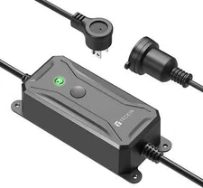 Smart WiFi Plug Compatible with Alexa, Google IP44 Indoor Outdoor Dimmer TECKIN