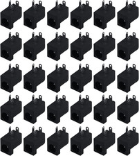 30Pcs 5.5Mm X 2.1Mm 3 Pin PCB Mounting Female DC Power Jack Socket Connector