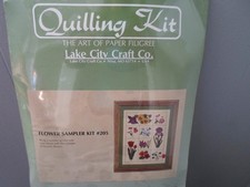 Quilling Kit The art of Paper Filigree Flower Sample Kit #205