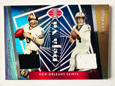 2023 Panini Illusions Archie Manning, Derek Carr DUAL Jersey Card SP #/99 Saints