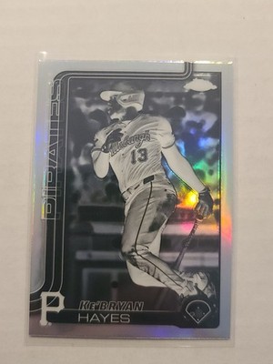 2025 Topps Chrome Ke'Bryan Hayes #196 Negative Refractor
