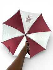 Harvard business school umbrella Ivy League college university red white