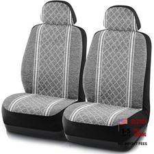 Baja Blanket Seat Covers Gray Diamond Bucket Seat Covers Low Low Back Gray