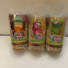 Hasbro Ugly Dolls Figures Lot 3 Each With 3 Surprises Ox Fairy Chef NEW Sealed