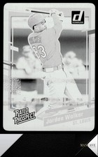 2023 Donruss #50 Jordan Walker RC Rookie Card Printing Plates Black 1/1
