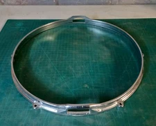 Vintage 50's John Grey Autocrat 14", cast, six lug, snare drum, bottom hoop