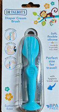 Dr. Talbot's Diaper Cream Brush Blue Silicone Applicator with Travel Case