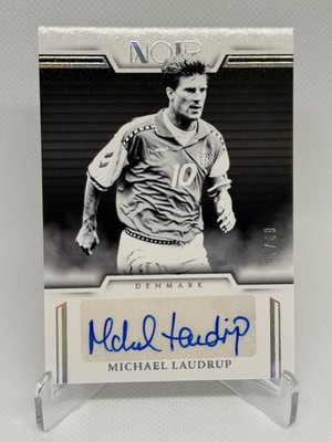 Panini Noir 2025/26 Michael Laudrup Autograph 7/49 Road To The World Cup AN-ML