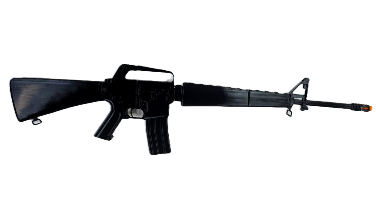 Replica M16A1 Rifle 1:1 Scale Full Size 3D Printed Non-Firing Prop