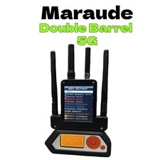 New ESP32 Marauder - Double Barrel 5G/Marauder, Working with Flipper, 5G Deauthe