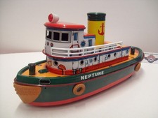 Schlepper "NEPTUNE", 60er, Battery operated, Bump and go, TM (Made in Japan)