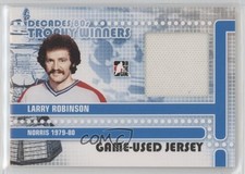 2010-11 ITG Decades 1980s Black /50 Larry Robinson #TWJ-03 HOF 1o3