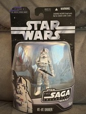 NIB 2006 AT-AT DRIVER ACTION FIGURE STAR WARS SAGA COLLECTION 3.75   009