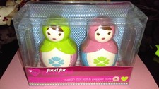 Rare Matrysohka salt and pepper