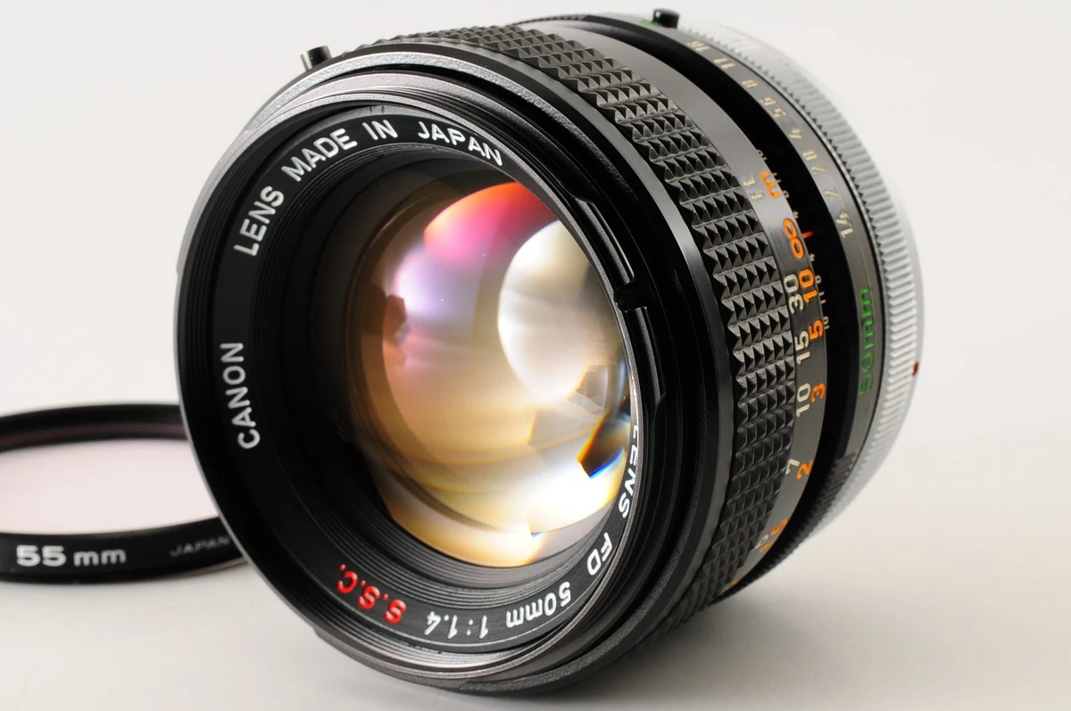 Canon FD 50mm f/1.4 Camera Lenses for sale | eBay