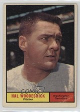 1961 Topps Hal Woodeshick #397 0ha3