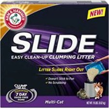 Arm  Hammer Slide Multicat Clumping Cat Litter