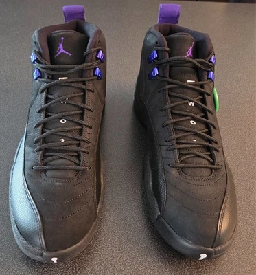 Air Jordan 12 Retro Black Dark Concord (taille 46) - NEUF - Photo 1/4