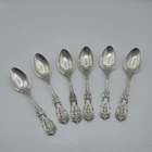 REED & BARTON STERLING SILVER DINNER  SPOONS Set of 6