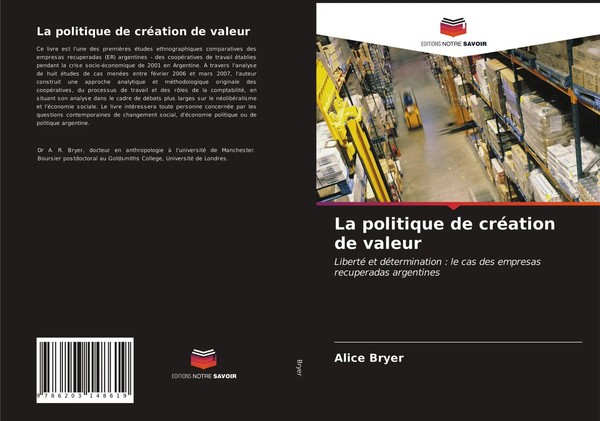 Alice Bryer | La Politique De CréAtion De Valeur | Taschenbuch | FranzöSisch-image