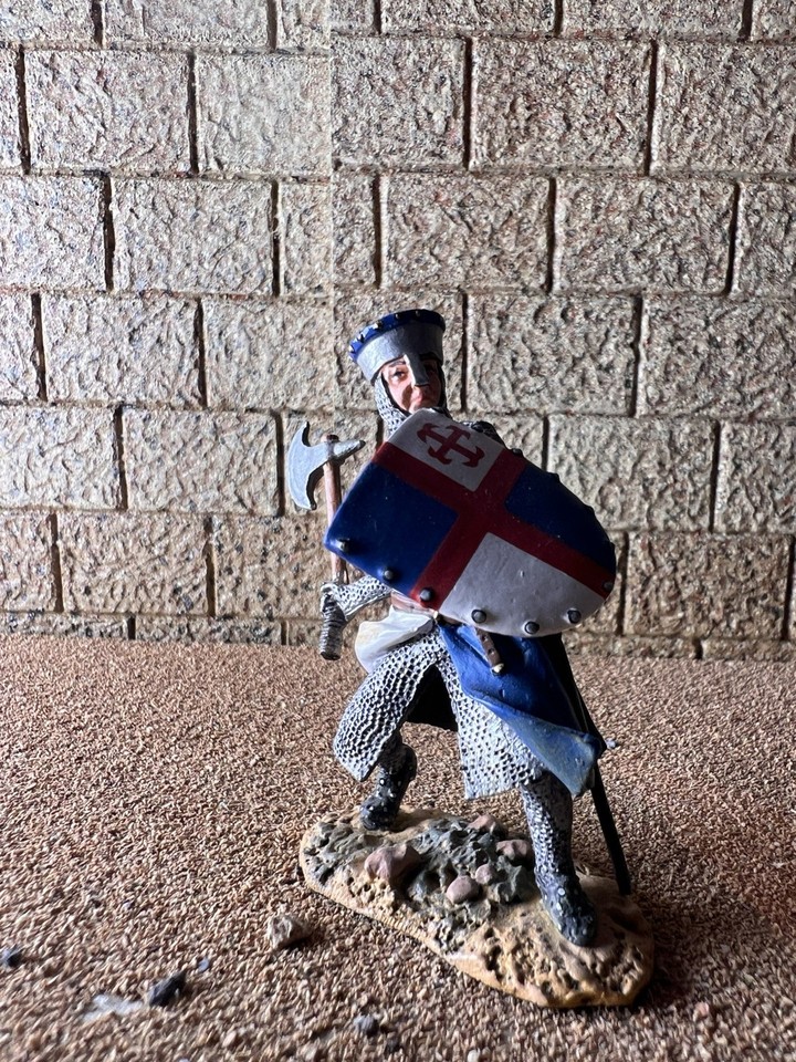 A 12th Cent Crusader Knight Called Sir Godfrey ,1/10th Resin Bust