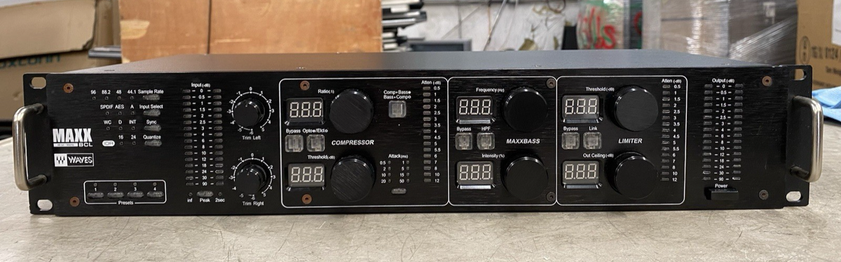 Waves MAXXBCL オーディオプロセッサー ジャンク Waves MaxxBCL MaxxBass L2 Ultramaximizer Renaissance Compressor