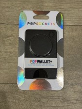 PopSockets Popwallet  Grip  Stand Black