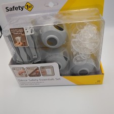 Safety 1st Décor Safety Essentials Set 46-Piece Child Proofing Kit Grey/Clear