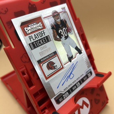 2024 CHASE BROWN Contenders Playoff Ticket AUTO 93/149 VARIATION