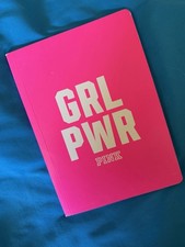 Cuaderno Diario VICTORIAS SECRET ROSA GRL PWR Nuevo