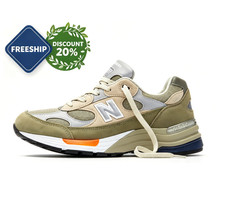 WTAPS x New Balance M992WT Olive Drab Made in USA Sneakers