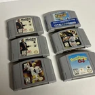 Lot Of 6 Vintage Nintendo 64 Games Only Untested