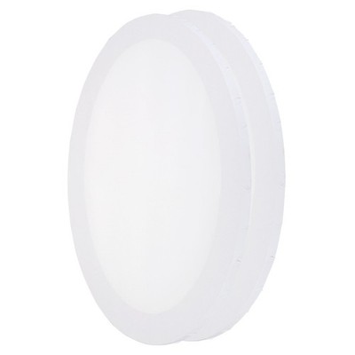 2 Pack Painting Canvas Panels 12x16 Inch Oval Blank Art Board White