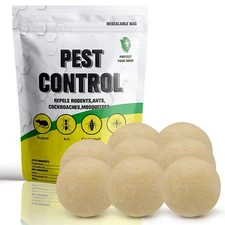 Pest Repellent Balls – 8 Pack, Ultrasonic Pest Control