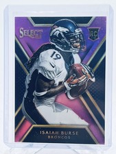 2014 Panini Select Isaiah Burse RC Purple Prizm SP #/199 BRONCOS