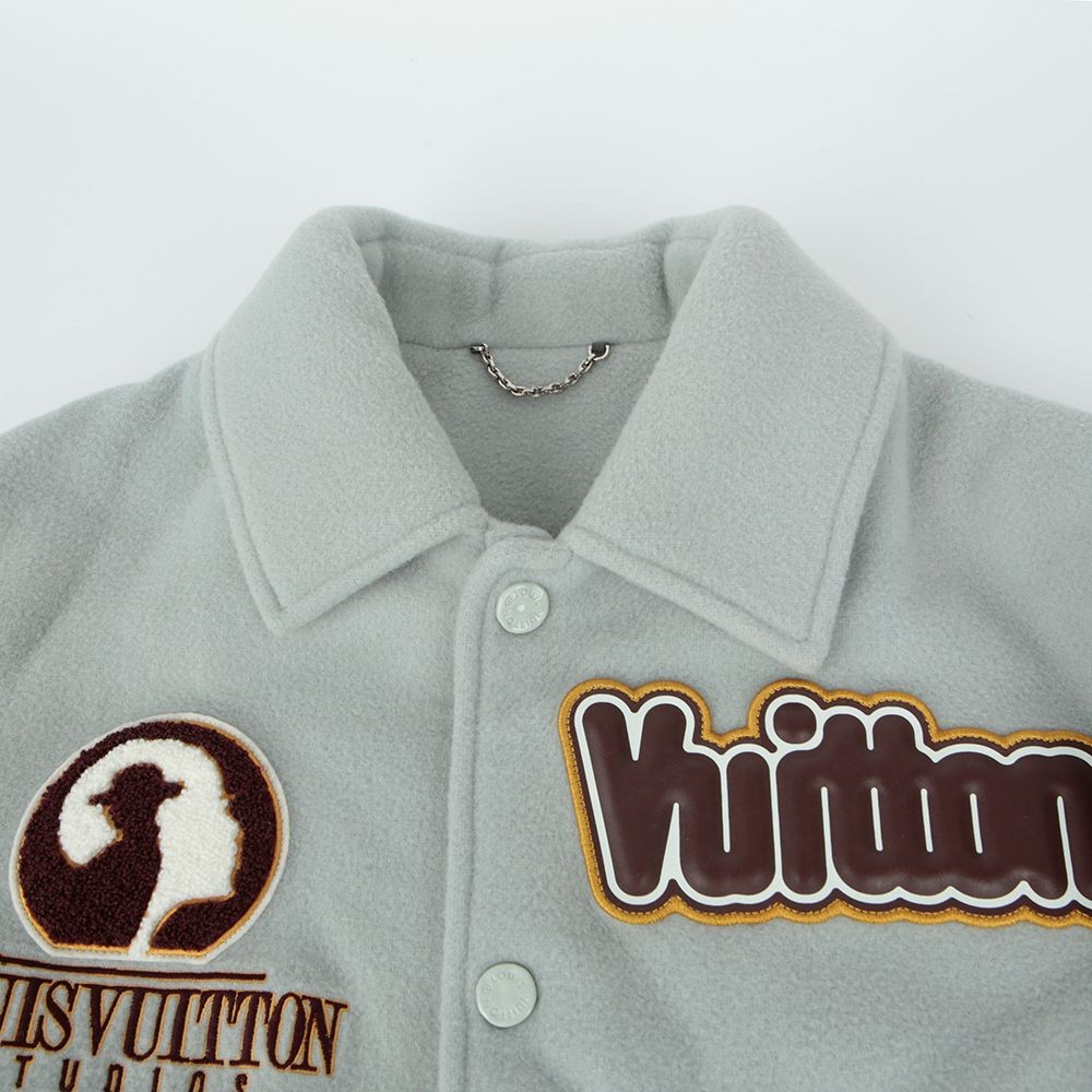 Louis Vuitton Size 52 Multi Patch Varsity Jacket 133462338