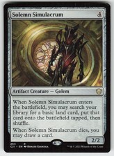 MP-01 Played Solemn Simulacrum 264 Commander 2021 R